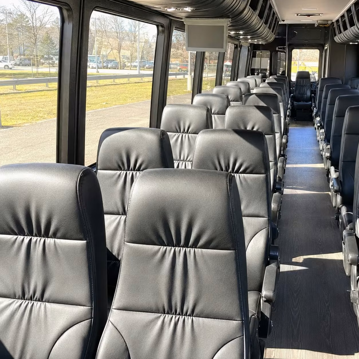 35 passenger minibus interior