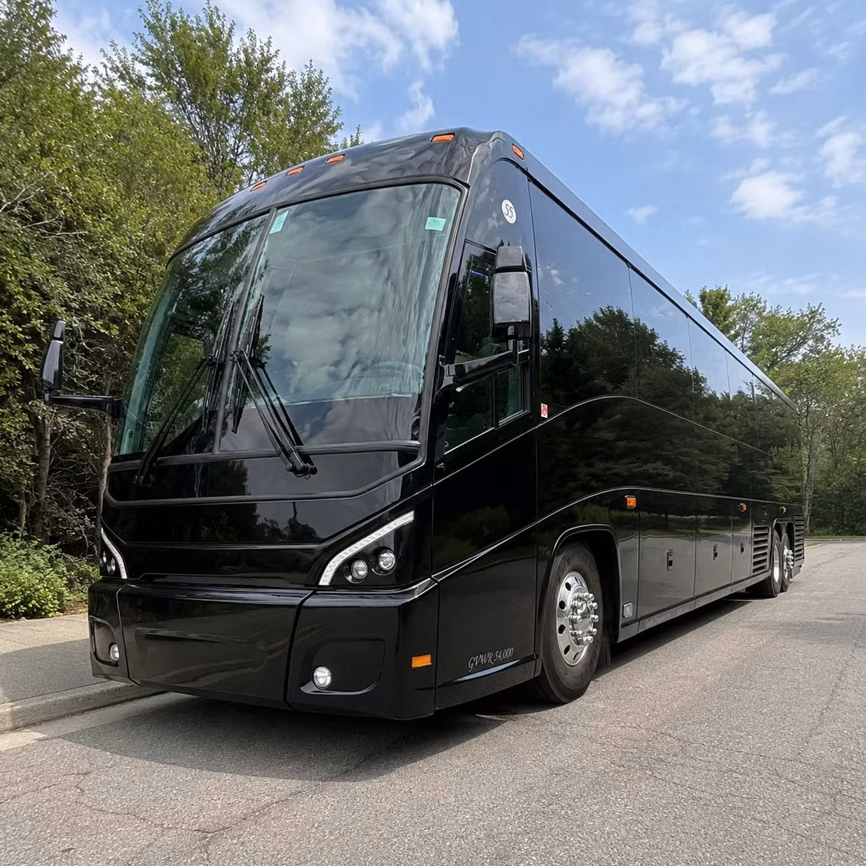 dod compliant and ada accessible bus rentals in virginia beach