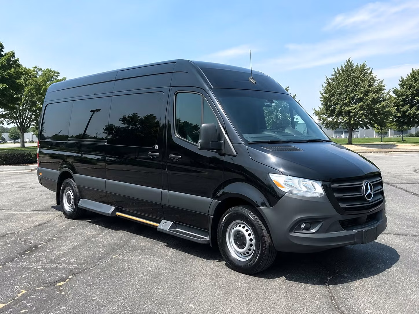 sprinter van with driver