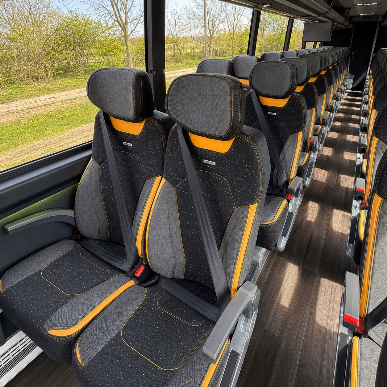 virginia beach charter bus interior gallery